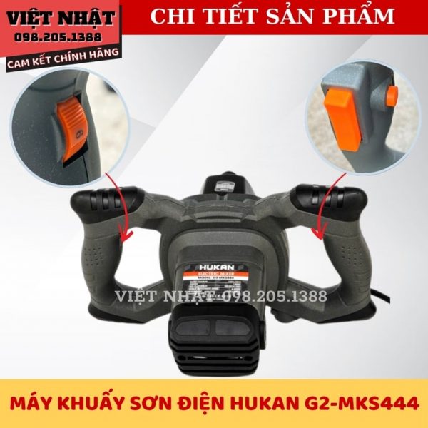 Máy khuấy sơn điện Hukan G2-MKS444 - Ảnh 6