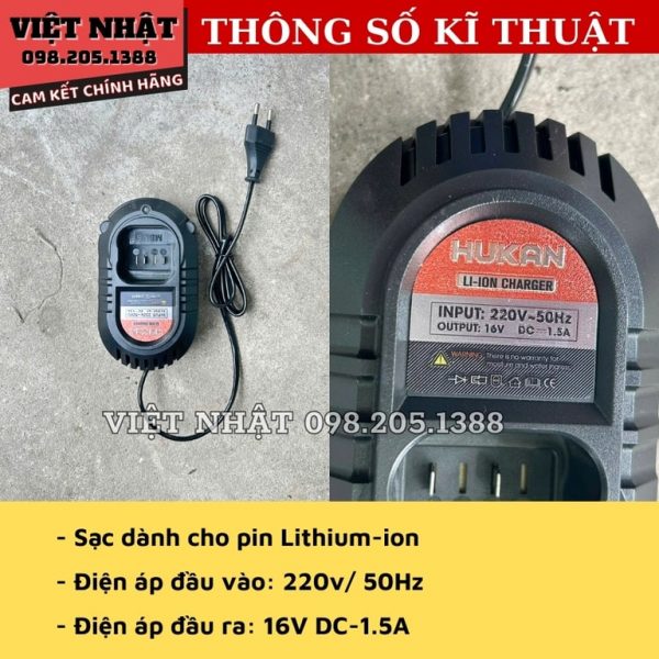 Máy khoan pin 3 chức năng Hukan G2-Q8 - Hình ảnh 8