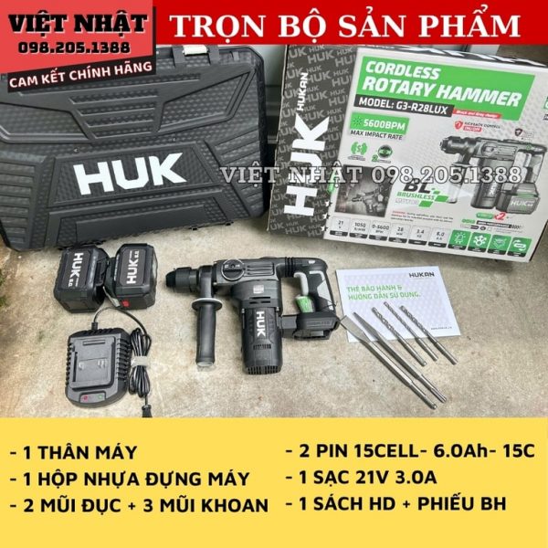 Máy khoan đục bê tông G3-R28LUX - Ảnh 2
