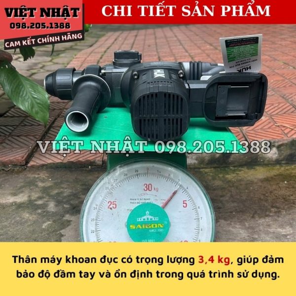 Máy khoan đục bê tông G3-R28LUX - Ảnh 8