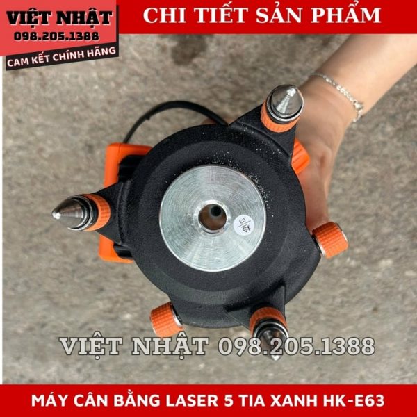 Máy cân bằng laser 5 tia xanh siêu sáng Hukan HK-E63 - Hình ảnh 5