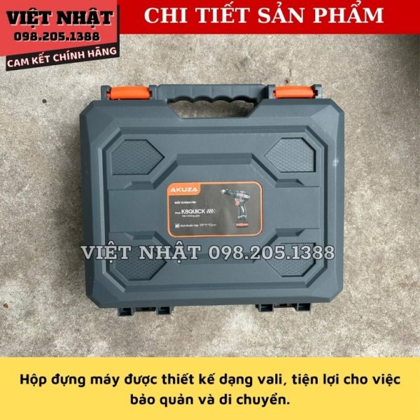 Máy khoan pin Akuza K8quick - Ảnh 8