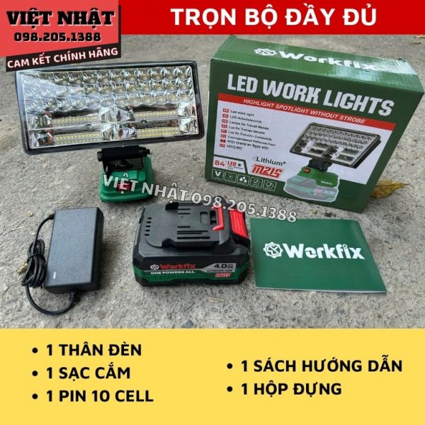 Đèn LED Workfix 3 kích thước WF-L16, WF-L48, WF-L84 - Hình ảnh 4