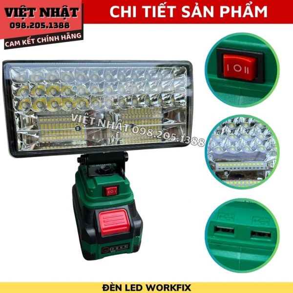 Đèn LED Workfix 3 kích thước WF-L16, WF-L48, WF-L84 - Hình ảnh 9