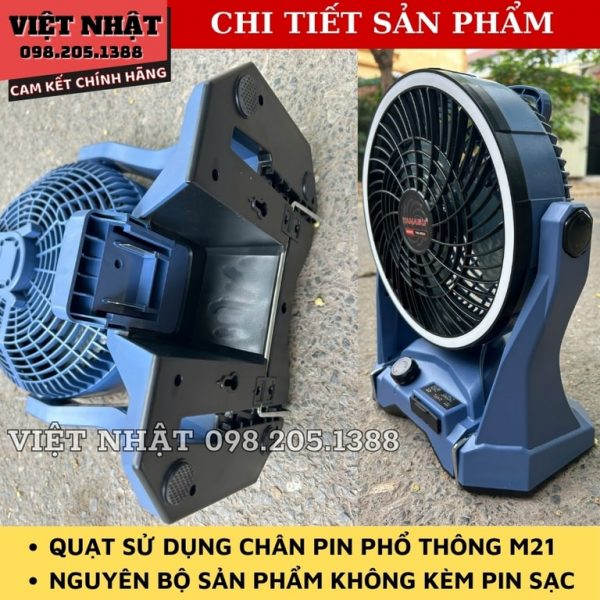 Quạt mini dùng pin Yamasu YMS-MQ20 - Hình ảnh 5