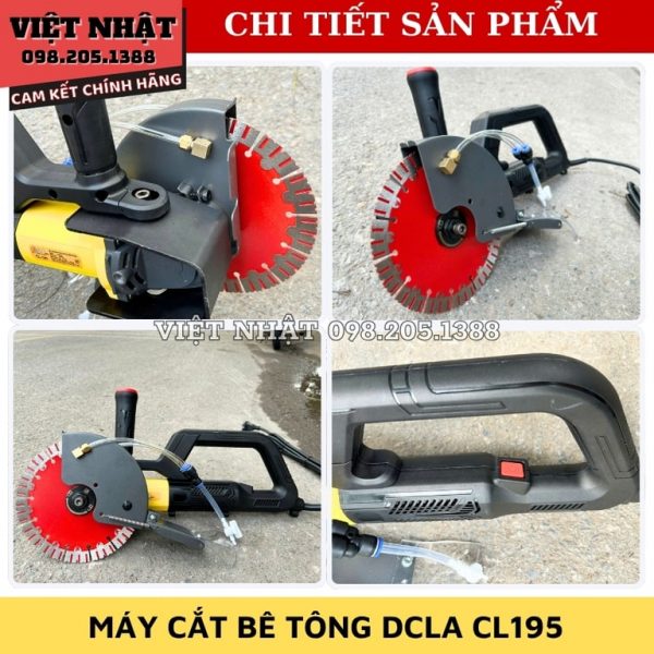 Máy cắt bê tông DCLA CL195 - Ảnh 7