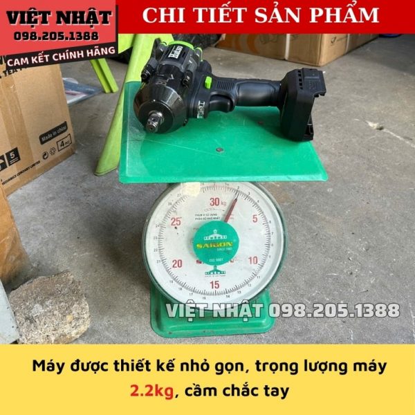 Máy siết bu lông pin hatsu BL-34TG2 - Ảnh 9
