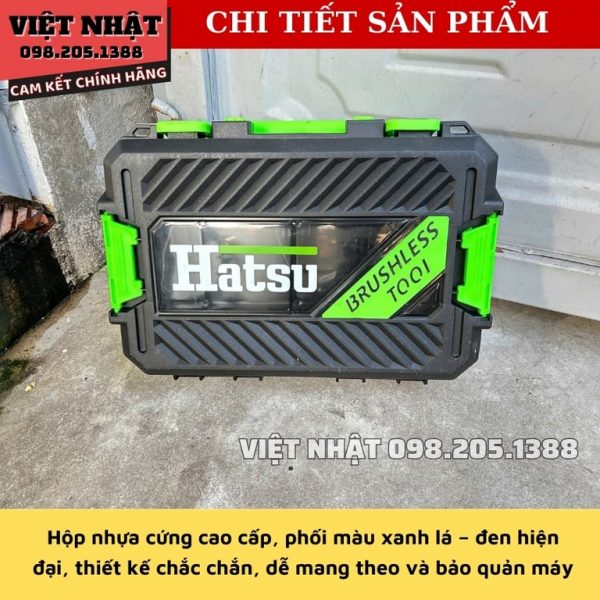 Máy siết bu lông pin hatsu BL-34TG2 - Ảnh 7
