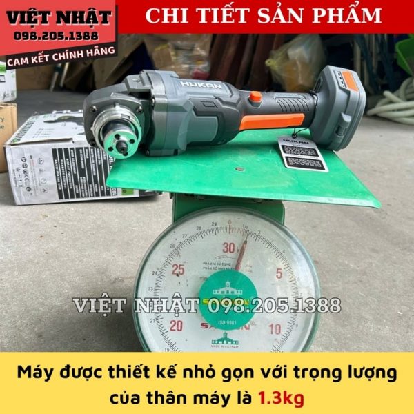 Máy cắt mài 3 tốc độ dùng pin Hukan G1-AGS6400 - Ảnh 8