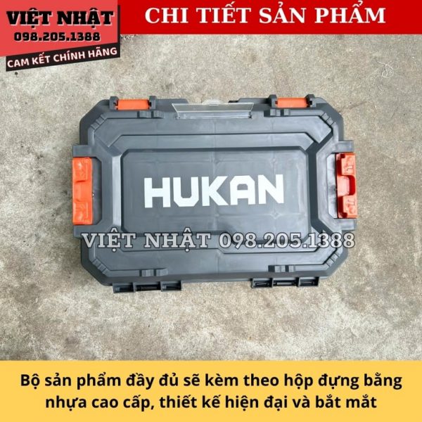 Máy cắt mài 3 tốc độ dùng pin Hukan G1-AGS6400 - Ảnh 7