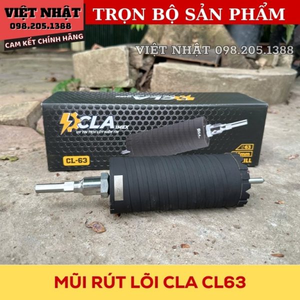 Mũi rút lõi CLA CL63 me liền - Ảnh 2