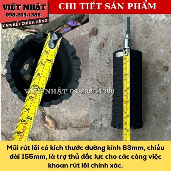Mũi rút lõi CLA CL63 me liền - Ảnh 7