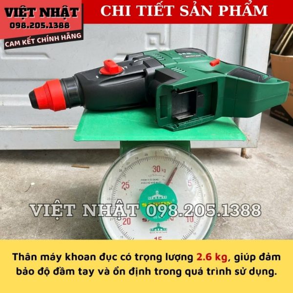 Máy khoan bê tông greekman GRH-TAN90BL - Ảnh 8