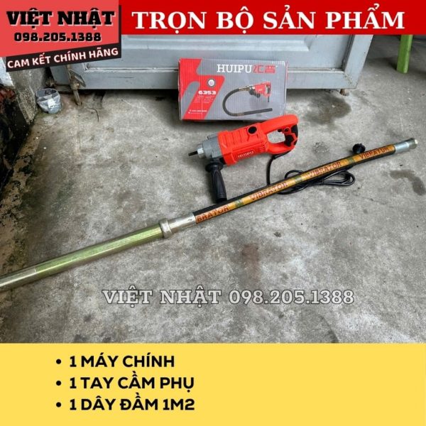Đầm dùi điện Huipu 6353 - Ảnh 2