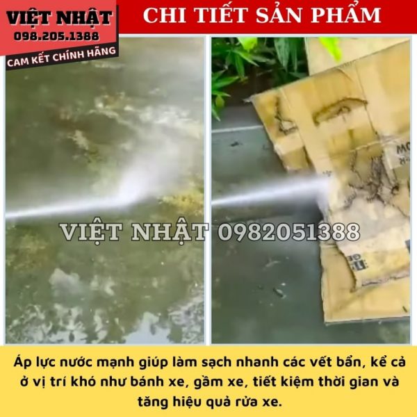 Máy rửa xe điện có chỉnh áp Hukan G2-R3 - Hình ảnh 4