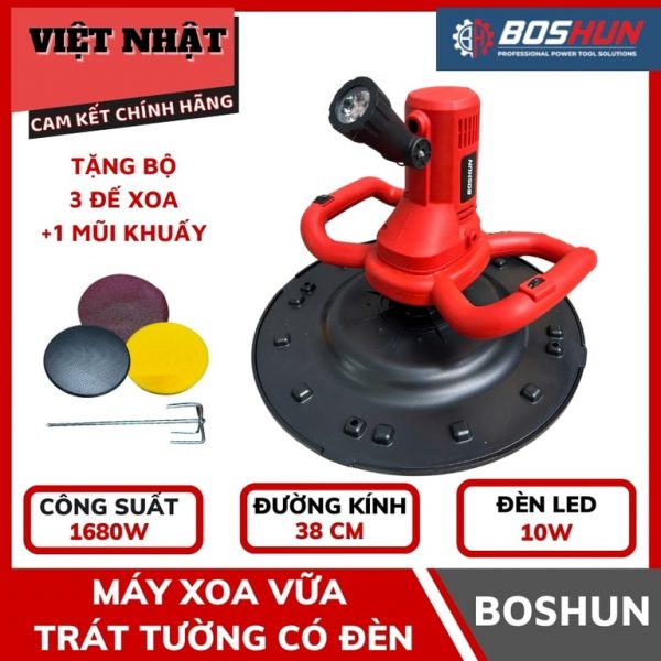 Máy xoa vữa Boshun