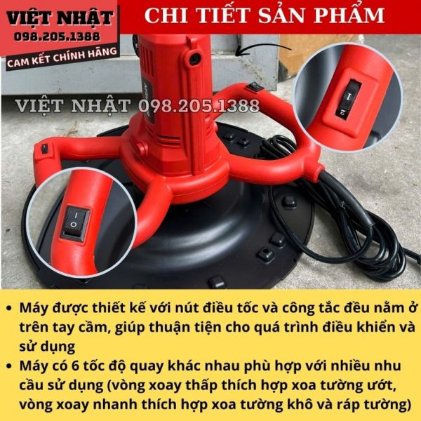 Máy xoa vữa Boshun - Ảnh 6