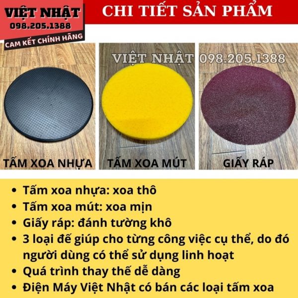 Máy xoa vữa Boshun - Ảnh 9