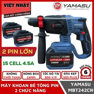 Máy khoan bê tông 2 chức năng Yamasu YMS-MBT242CN