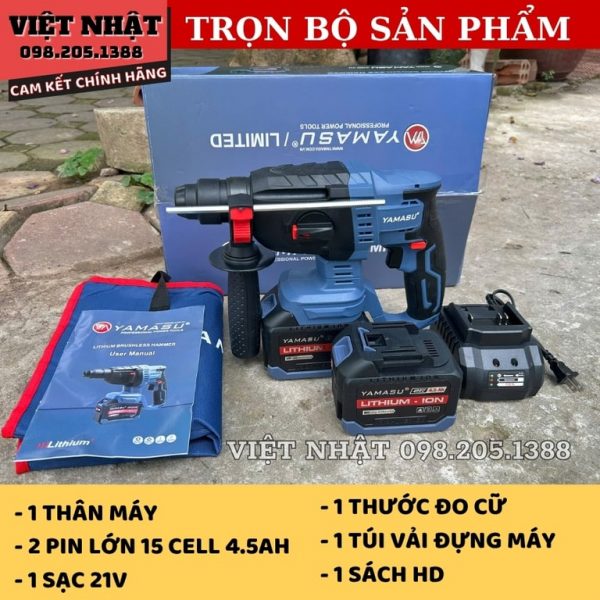Máy khoan bê tông 2 chức năng Yamasu YMS-MBT242CN - Ảnh 2