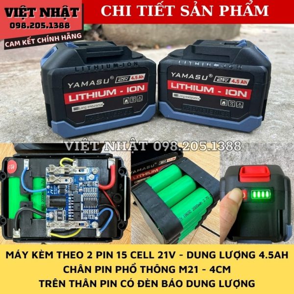Máy khoan bê tông 2 chức năng Yamasu YMS-MBT242CN - Ảnh 8