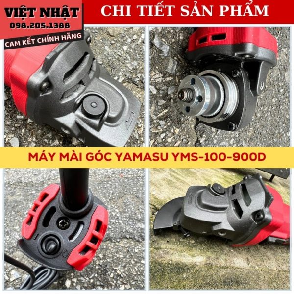 Máy mài góc Yamasu công tắc đuôi công suất 900W YMS-100-900D - Ảnh 7