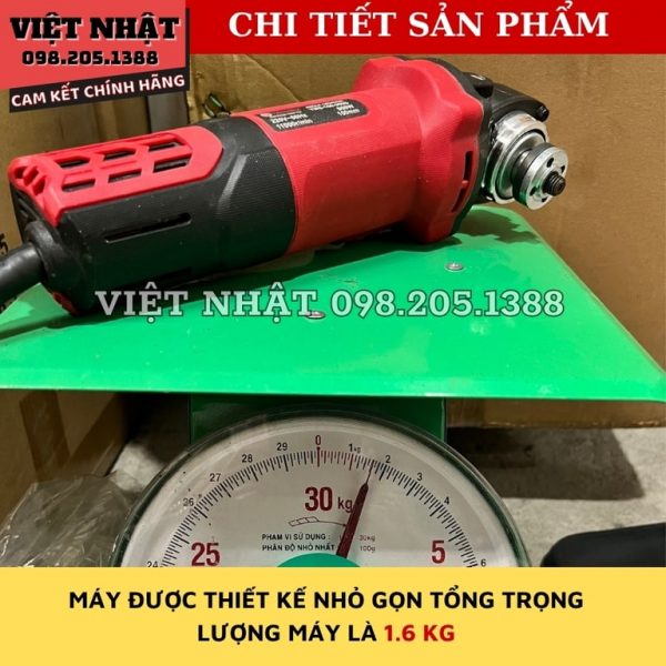 Máy mài góc Yamasu công tắc đuôi công suất 900W YMS-100-900D - Ảnh 9