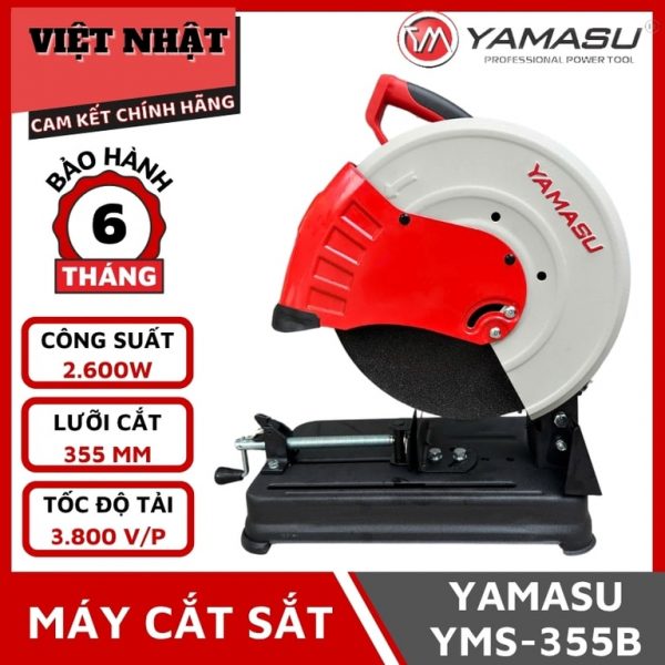 Máy cắt sắt Yamasu yms-355B