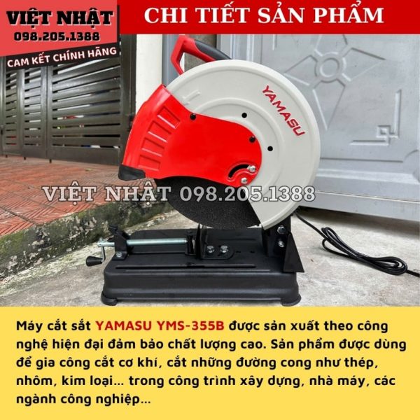 Máy cắt sắt Yamasu yms-355B - Ảnh 5