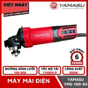 Máy mài điện Yamasu YMS-100-03, công suất 850w-Điện Máy Việt Nhật