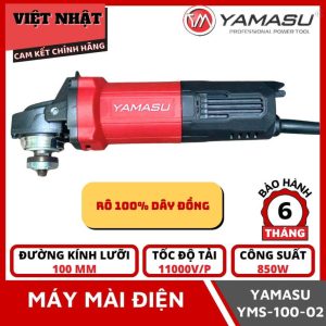 Máy mài điện Yamasu YMS-100-02, công suất 850W-Điện Máy Việt Nhật
