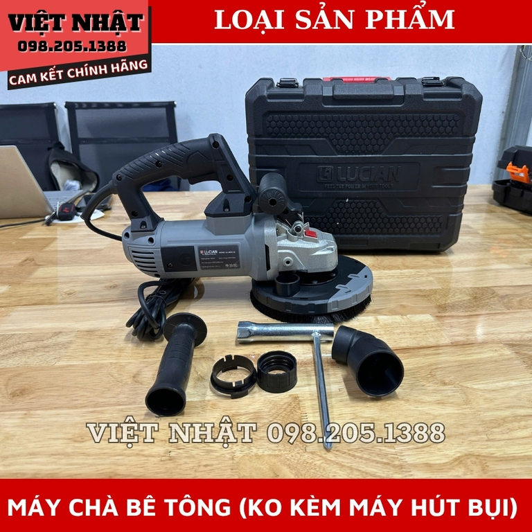 Máy chà sàn bê tông Lucian LC-XBT8150, công suất 1800W-Điện Máy Việt Nhật 12 1