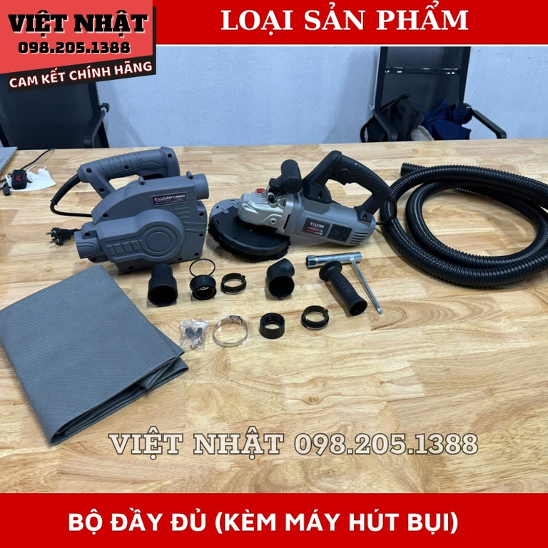 Máy chà sàn bê tông Lucian LC-XBT8150, công suất 1800W-Điện Máy Việt Nhật 13 1