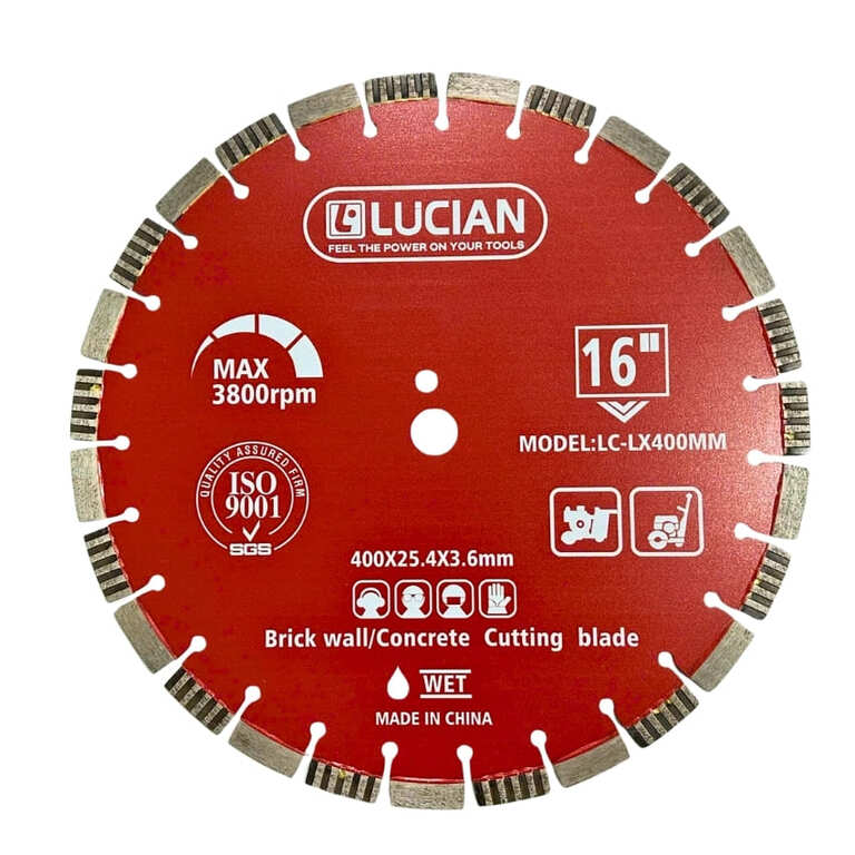 Lưỡi cắt tường Lucian 400mm, đường kính: Ø400mmx25.4×3.6mm-Điện Máy Việt Nhật 2 26