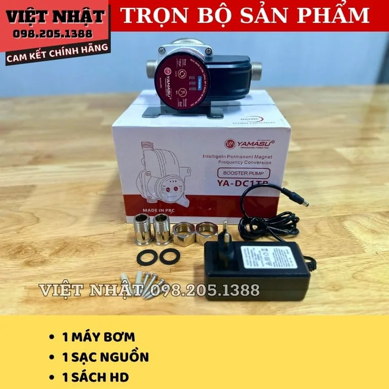 Bơm tăng áp Yamasu YA-DC1TB, cống suất 100W, thiết kế nhỏ gọn tiện lợi-Điện Máy Việt Nhật 3 13