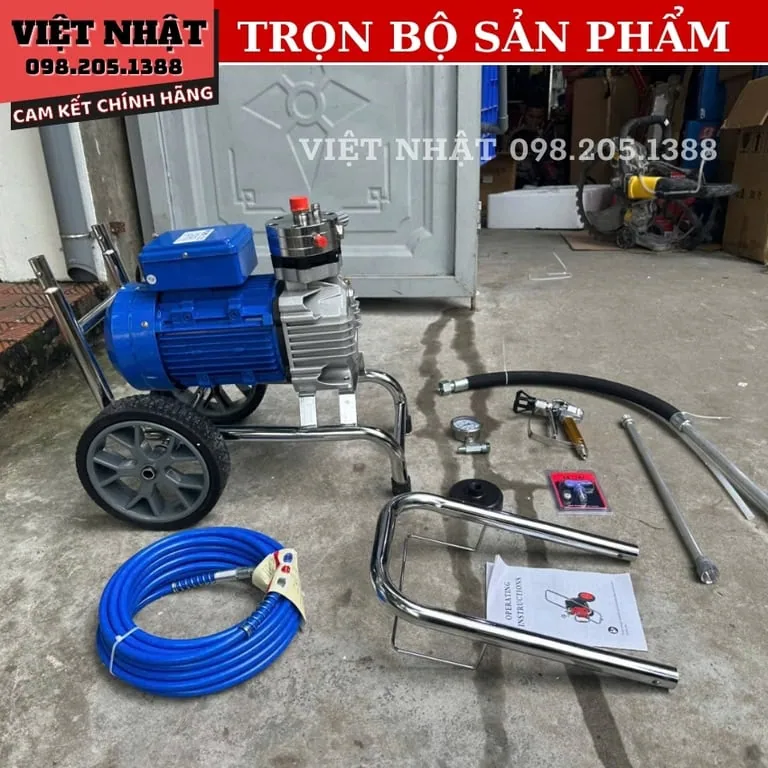 Máy phun sơn công nghiệp RUBI RB1000 – Sức mạnh vượt trội, hiệu quả tối đa 3 19