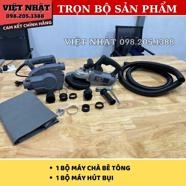 Máy chà sàn bê tông Lucian LC-XBT8150, công suất 1800W-Điện Máy Việt Nhật 3 21