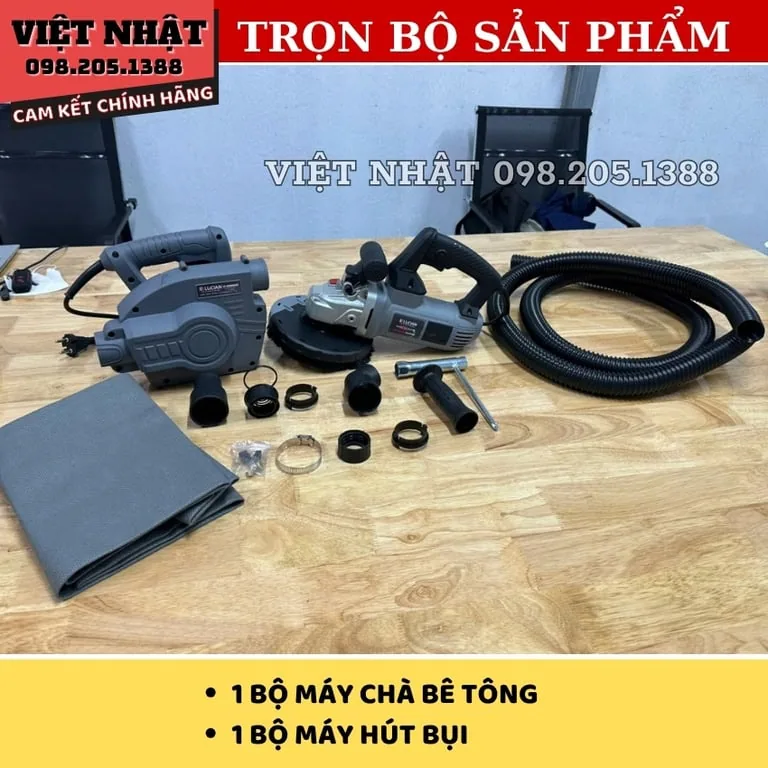 Máy chà sàn bê tông Lucian LC-XBT8150, công suất 1800W-Điện Máy Việt Nhật 3 21