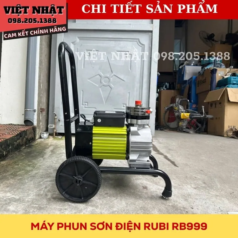 Máy phun sơn công nghiệp RUBI RB999 – Sức mạnh vượt trội, hiệu quả tối đa 5 16