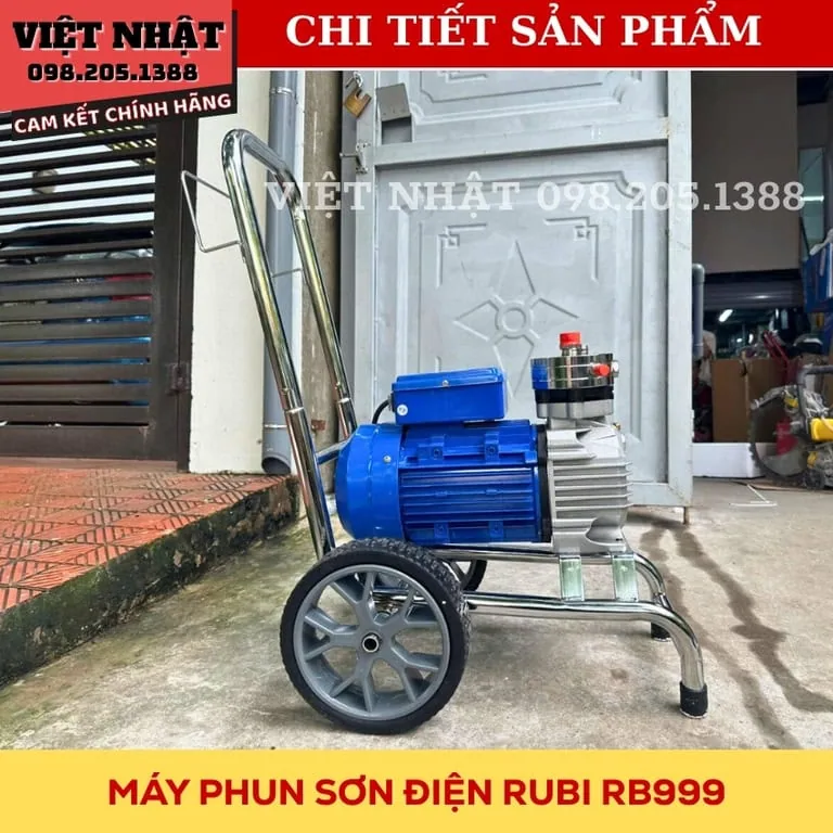 Máy phun sơn công nghiệp RUBI RB1000 – Sức mạnh vượt trội, hiệu quả tối đa 5 19