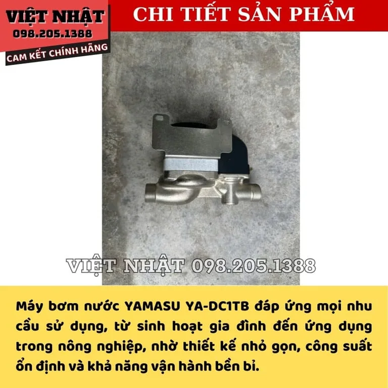 Bơm tăng áp Yamasu YA-DC1TB, cống suất 100W, thiết kế nhỏ gọn tiện lợi-Điện Máy Việt Nhật 7 12
