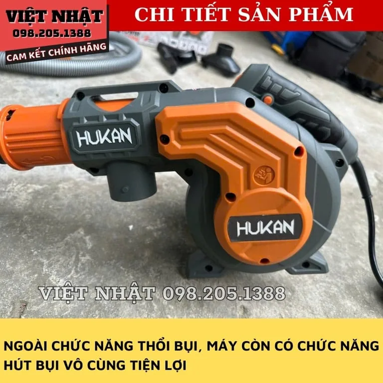 Máy thổi bụi Hukan HG2-AB1000LUX, nhỏ gọn tiện lợi, bảo hành 12 tháng-Điện Máy Việt Nhật 7 13