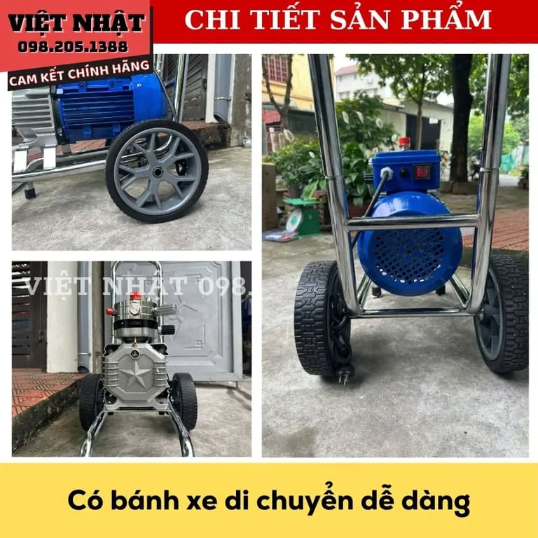 Máy phun sơn công nghiệp RUBI RB1000 – Sức mạnh vượt trội, hiệu quả tối đa 7 18