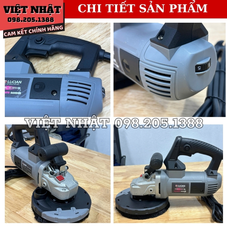 Máy chà sàn bê tông Lucian LC-XBT8150, công suất 1800W-Điện Máy Việt Nhật 7 20