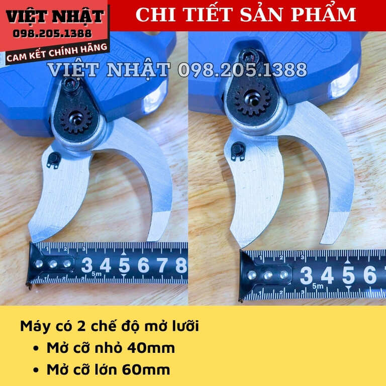 Kéo cắt cành cỡ lớn dùng pin Yamasu YMS-M50KCC, cống suất 750w-Điện Máy Việt Nhật 7 27