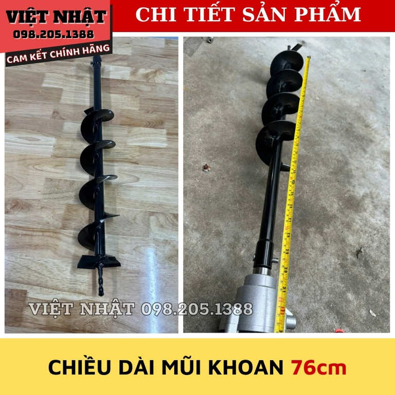 Máy khoan đất Yamasu YMS-MKD20, tính năng anti-kickback chống lật cổ tay 7 41