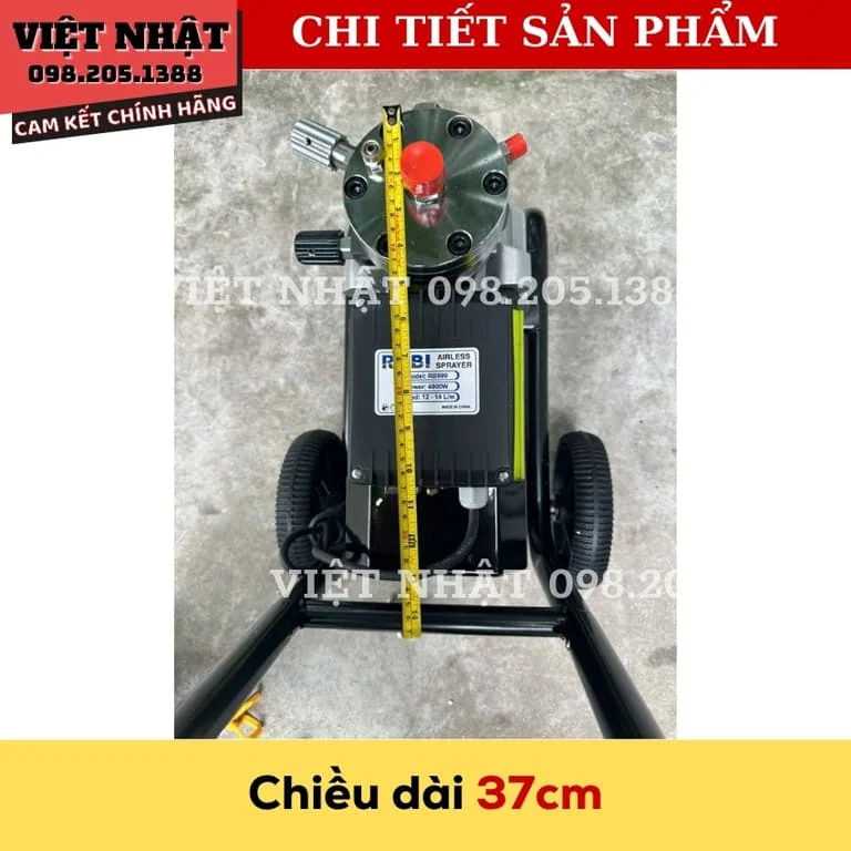 Máy phun sơn công nghiệp RUBI RB999 – Sức mạnh vượt trội, hiệu quả tối đa 8 15