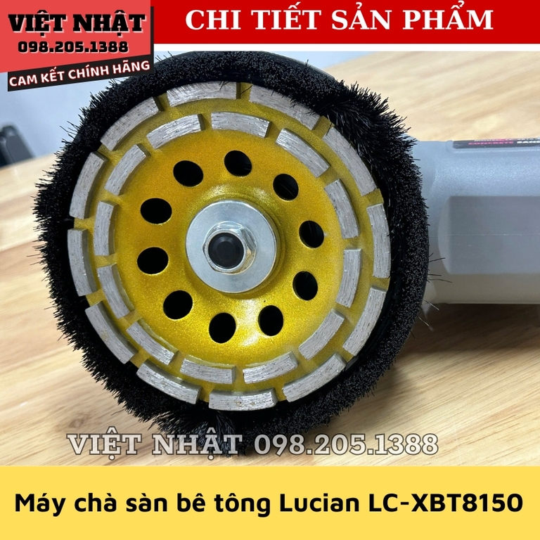 Máy chà sàn bê tông Lucian LC-XBT8150, công suất 1800W-Điện Máy Việt Nhật 8 20