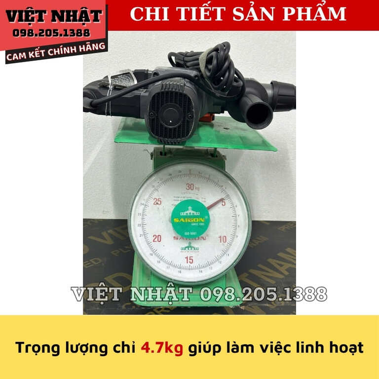 Máy khoan đục Hukan G2-RH2066x, công suât suất 1020w, lực đập 3.5J 8 22