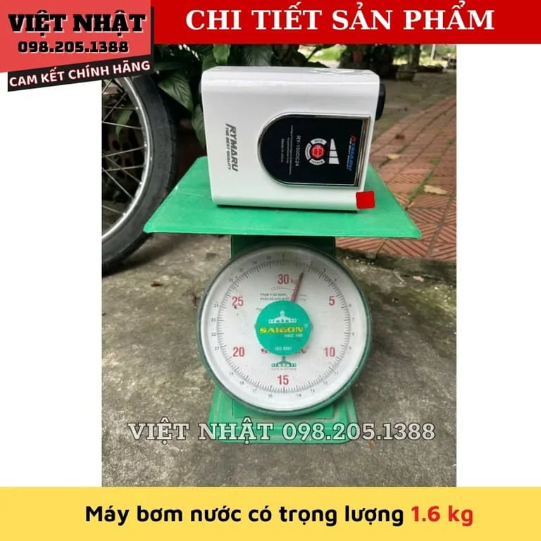 Máy bơm tăng áp mini RYMARU RY-150DC24, công suất 150W với 3 cấp độ điều chỉnh- Điện Máy Việt Nhật 8 8